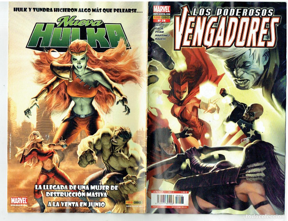 C&oacute;mics: LOS PODEROSOS VENGADORES. N&ordm; 28. PANINI / COMICS. (C/A100) - Foto 2