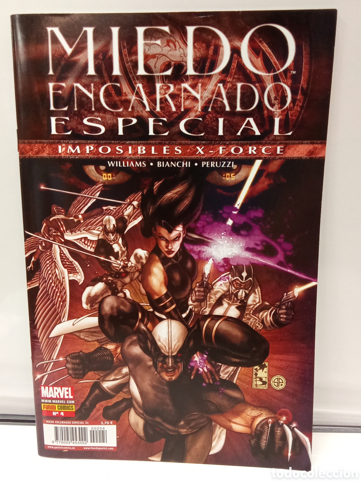 C&oacute;mics: MIEDO ENCARNADO ESPECIAL: IMPOSIBLES X-FORCE PANINI
