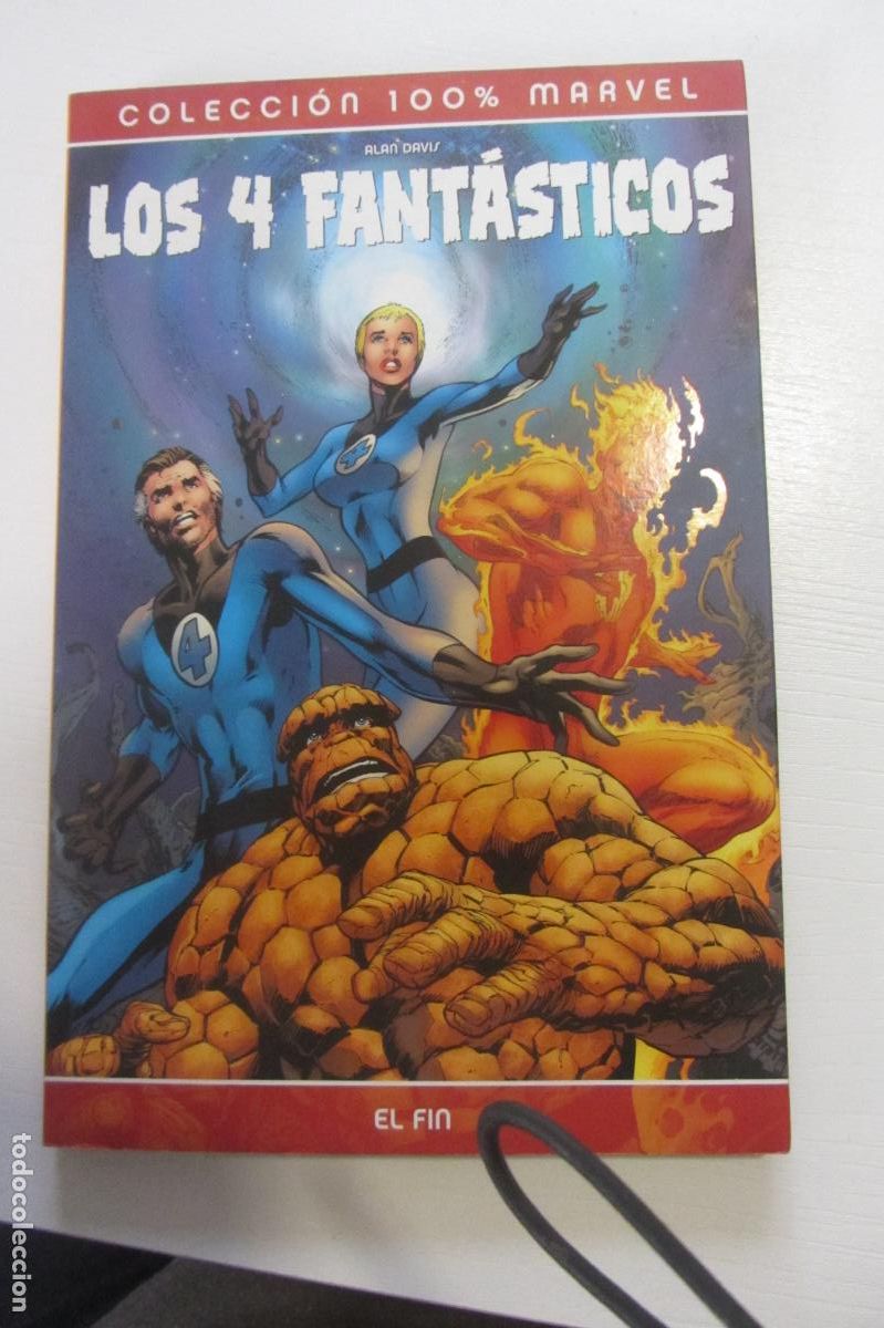 C&oacute;mics: COL. 100 % MARVEL - LOS 4 FANTASTICOS EL FIN - PANINI ALAN DAVIS arx206 - Foto 3