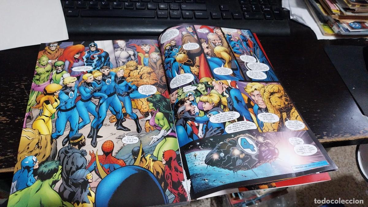 C&oacute;mics: COL. 100 % MARVEL - LOS 4 FANTASTICOS EL FIN - PANINI ALAN DAVIS arx206 - Foto 5