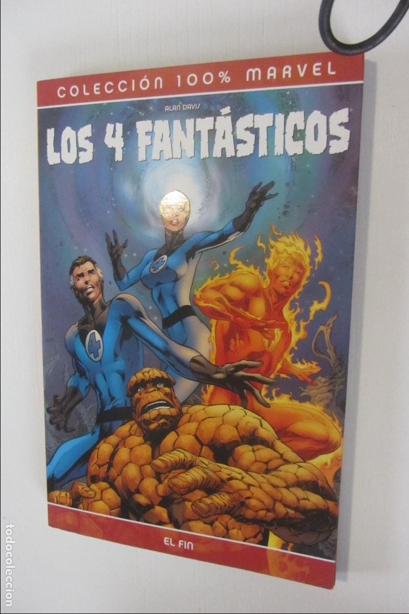 C&oacute;mics: COL. 100 % MARVEL - LOS 4 FANTASTICOS EL FIN - PANINI ALAN DAVIS arx206 - Foto 1