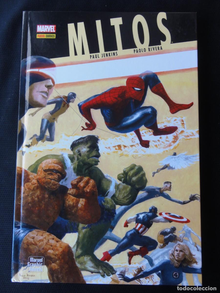 C&oacute;mics: MITOS. PAUL JENKINS. A&Ntilde;O 2010. 152 PAG. MARVEL COMICS PANINI. C-26B - Foto 1