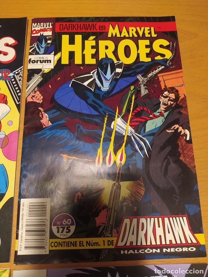C&oacute;mics: HEROES MARVEL, EXCALIBUR, MINI SERIE 4 NUMEROS - Foto 5