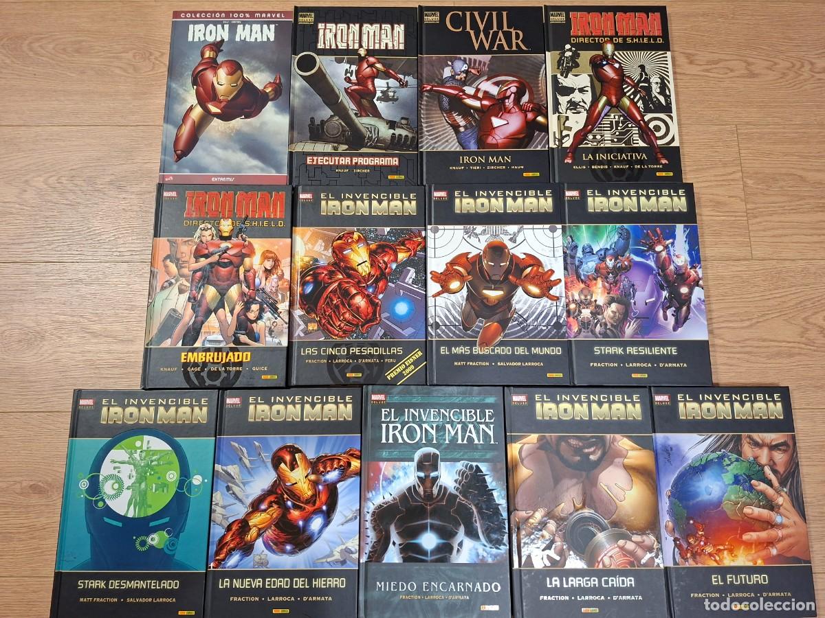 C&oacute;mics: IRON MAN MARVEL DE LUXE ( COMPLETA ). - Foto 1