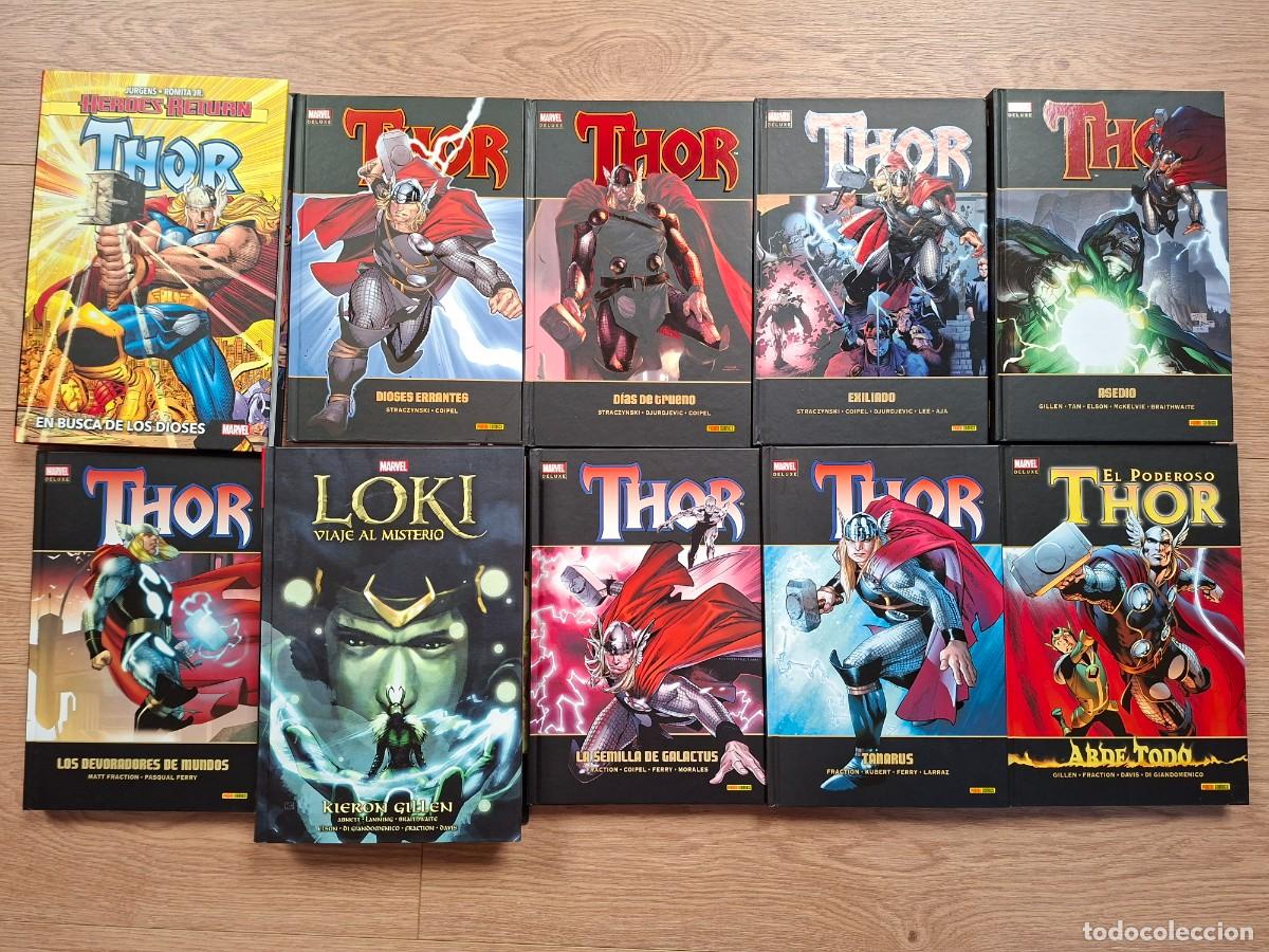 C&oacute;mics: THOR VOL . 2 3 Y 4 MARVEL DELUXE Y VIAJE AL MISTERIO. - Foto 1