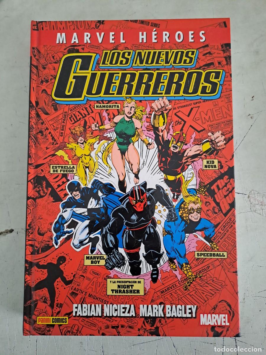 C&oacute;mics: Marvel h&eacute;roes, los nuevos guerreros 1, Panini en perfecto estado - Foto 1