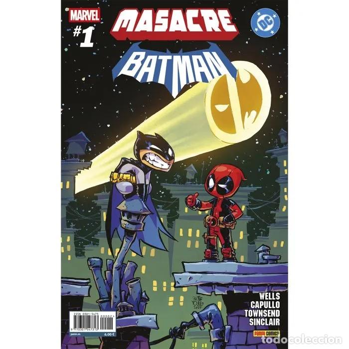 C&oacute;mics: MASACRE/BATMAN 1 ( PORTADA DE SKOTTIE YOUNG ) - Foto 1