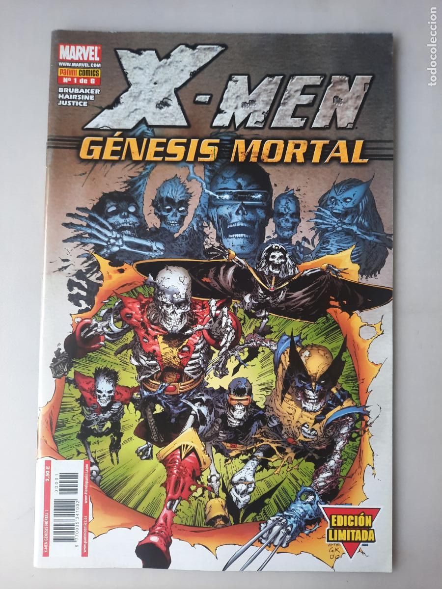 C&oacute;mics: X-MEN GEN&Eacute;SIS MORTAL N&ordm; 1,2,3 Y 4 DE 6 -ED. PANINI - Foto 4
