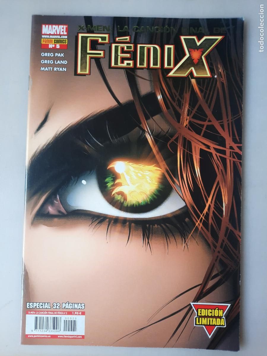 C&oacute;mics: X-MEN: LA CANCI&Oacute;N FINAL DE F&Eacute;NIX N&ordm; 1,3,4 y 5 - ED. PANINI - Foto 3