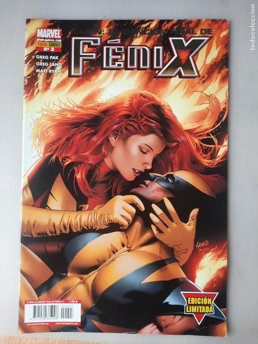 C&oacute;mics: X-MEN: LA CANCI&Oacute;N FINAL DE F&Eacute;NIX N&ordm; 1,3,4 y 5 - ED. PANINI - Foto 4