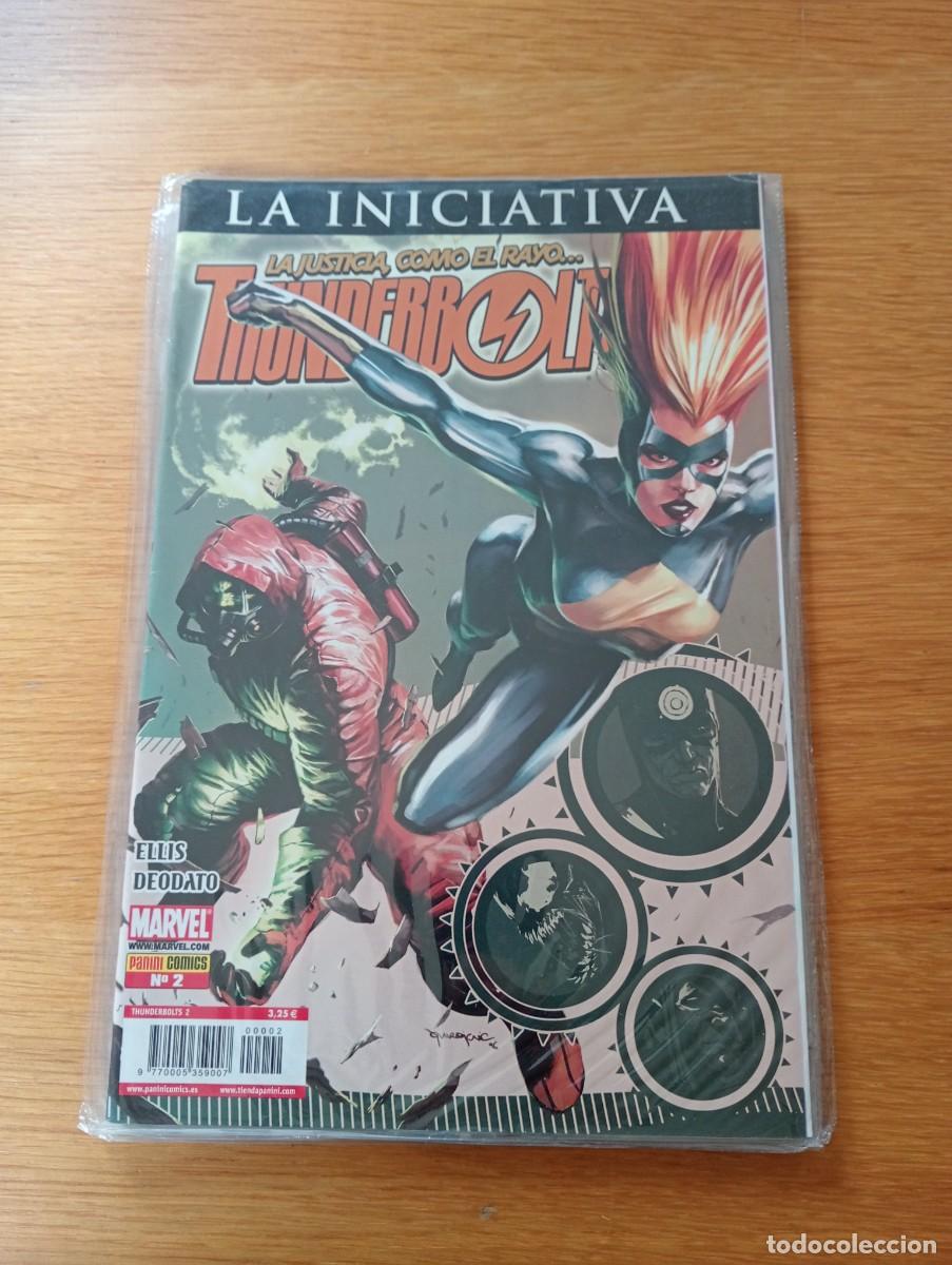 C&oacute;mics: LOTE CON 4 EJEMPLARES DE THUNDERBOLTS (DE 24). GRAPA. PANINI. MARVEL. 2008. - Foto 3
