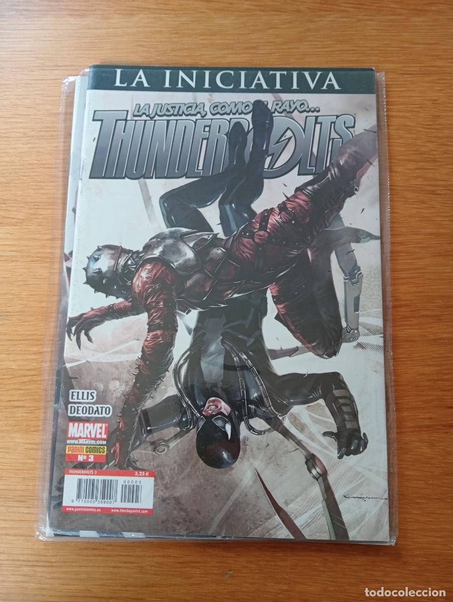 C&oacute;mics: LOTE CON 4 EJEMPLARES DE THUNDERBOLTS (DE 24). GRAPA. PANINI. MARVEL. 2008. - Foto 4