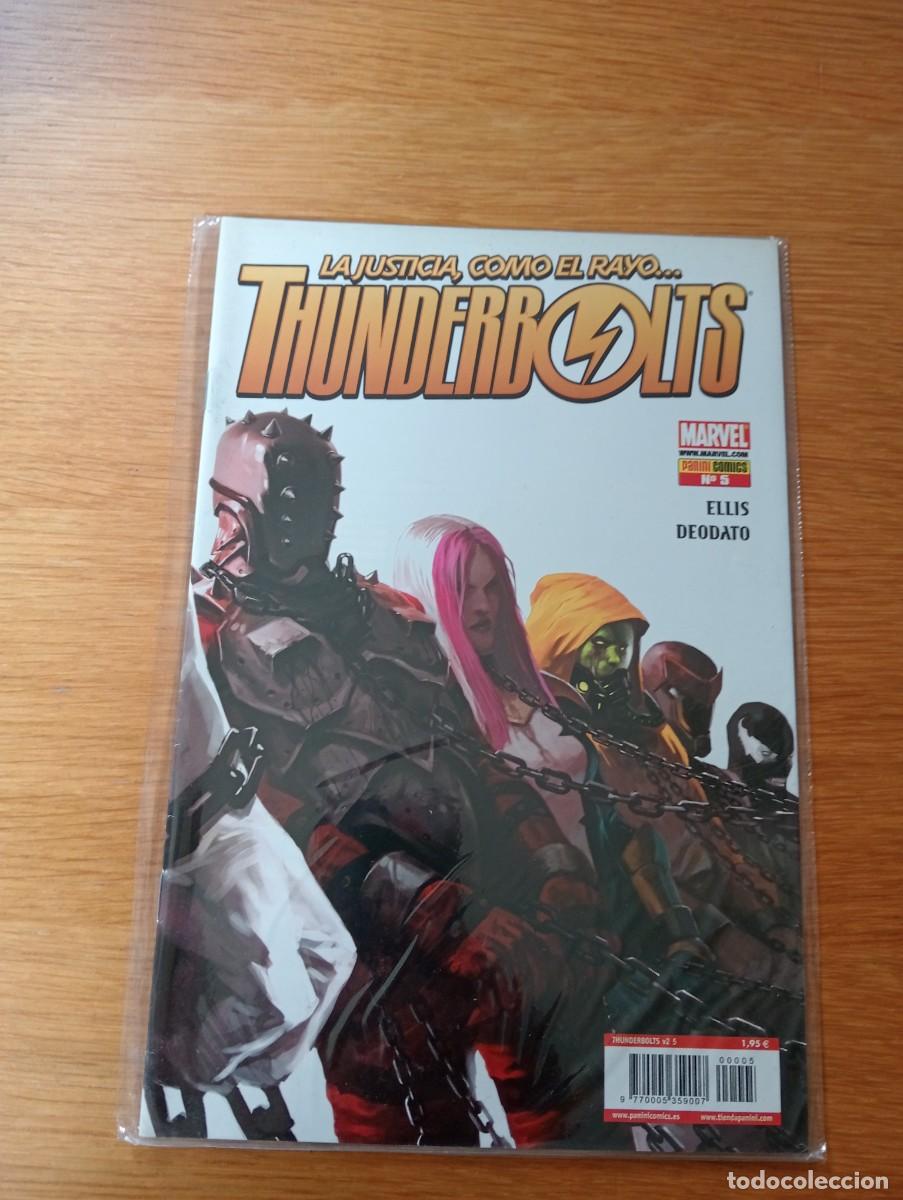 C&oacute;mics: LOTE CON 4 EJEMPLARES DE THUNDERBOLTS (DE 24). GRAPA. PANINI. MARVEL. 2008. - Foto 5