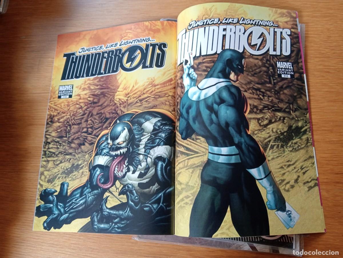 C&oacute;mics: LOTE CON 4 EJEMPLARES DE THUNDERBOLTS (DE 24). GRAPA. PANINI. MARVEL. 2008. - Foto 14