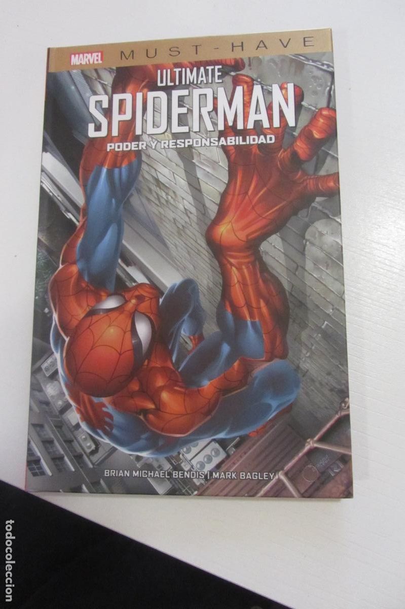C&oacute;mics: MARVEL MUST-HAVE N&ordm; 29 ULTIMATE SPIDERMAN PODER Y RESPONSABILIDAD CARTONE PANINI arx301 - Foto 1