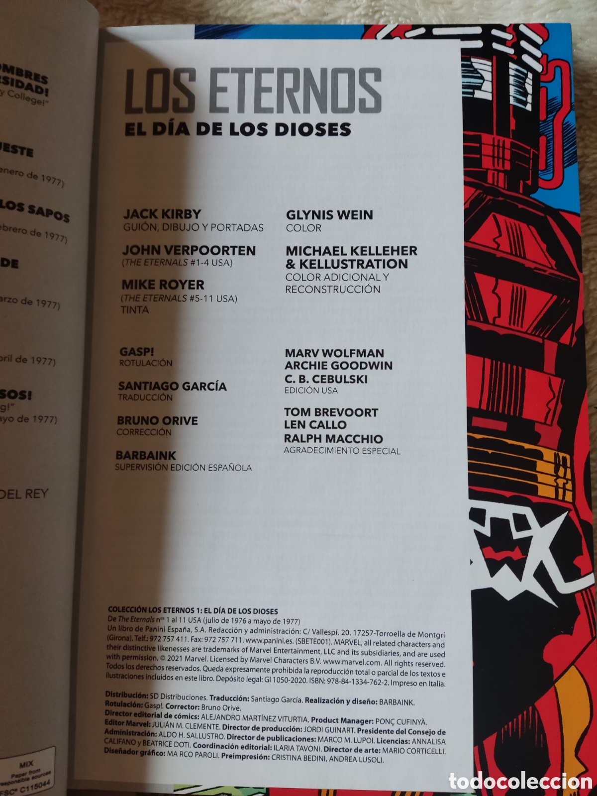 C&oacute;mics: Los eternos El d&iacute;a de los dioses - Foto 3