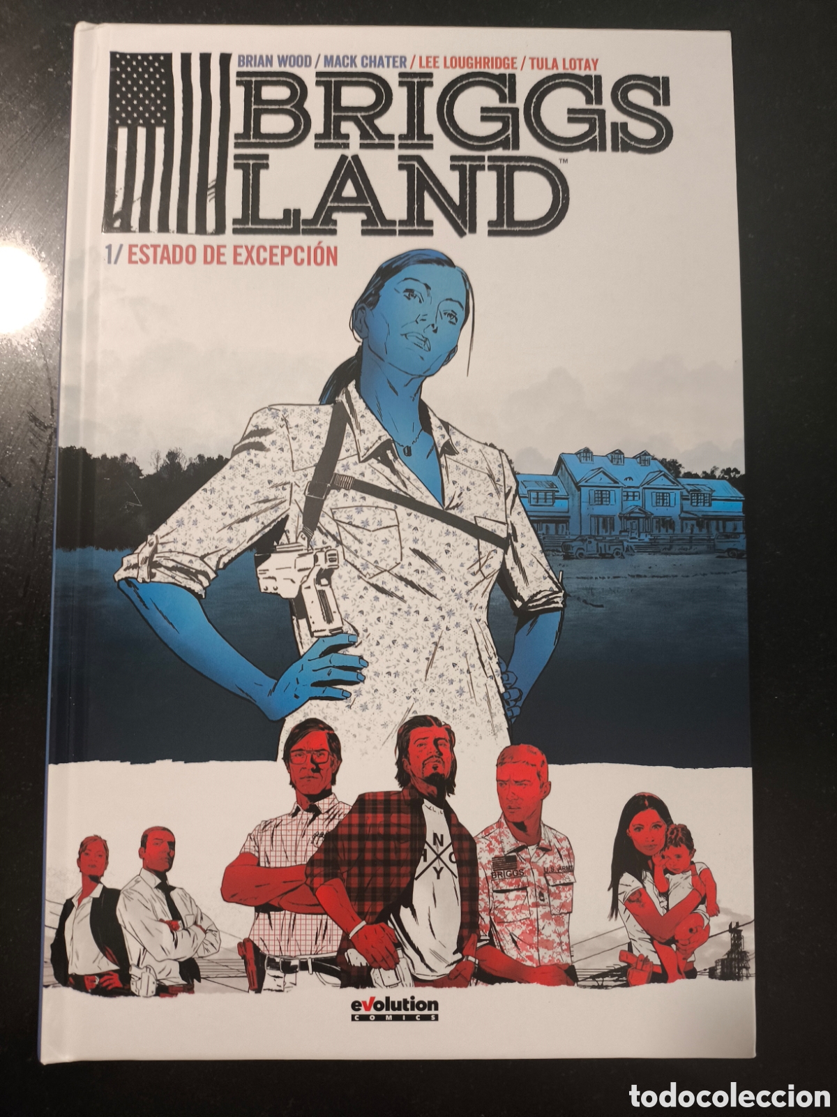 C&oacute;mics: Briggs land 1. Estado de excepci&oacute;n ( Brian Wood ) - Foto 1