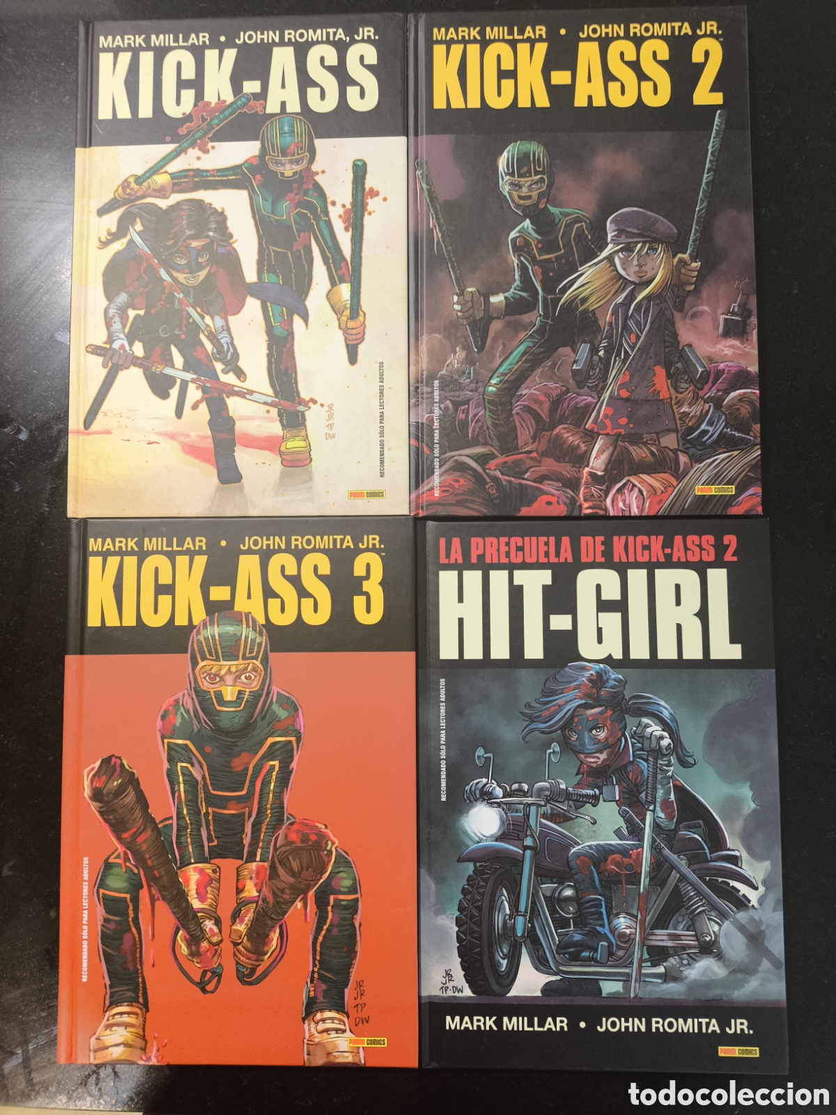 C&oacute;mics: Kick-ass 1, 2 y 3 + Hit-girl - Foto 1