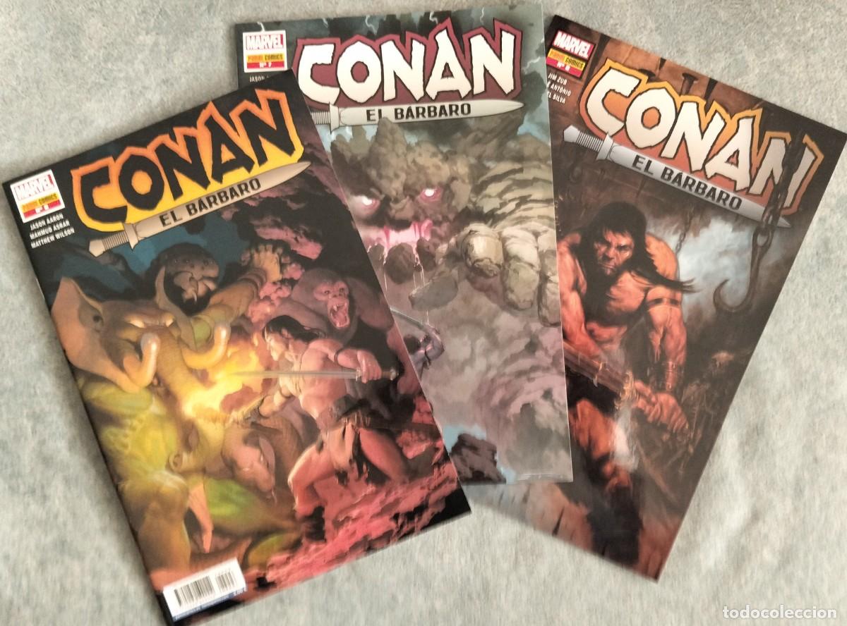 C&oacute;mics: CONAN EL B&Aacute;RBARO nos. 6 al 8, PANINI COMICS (Formato grapa) - Foto 1