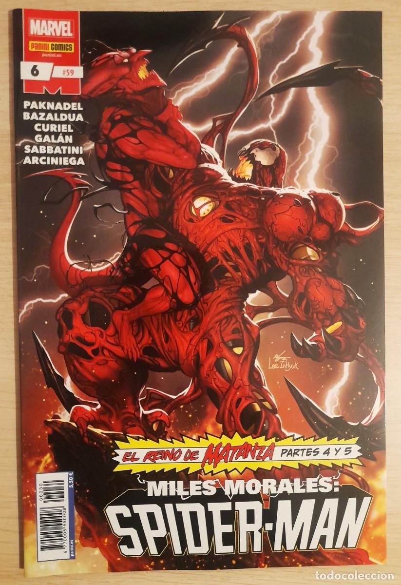 C&oacute;mics: Miles Morales : Spiderman n&ordm;6 / 59 - Marvel - Panini - Foto 1