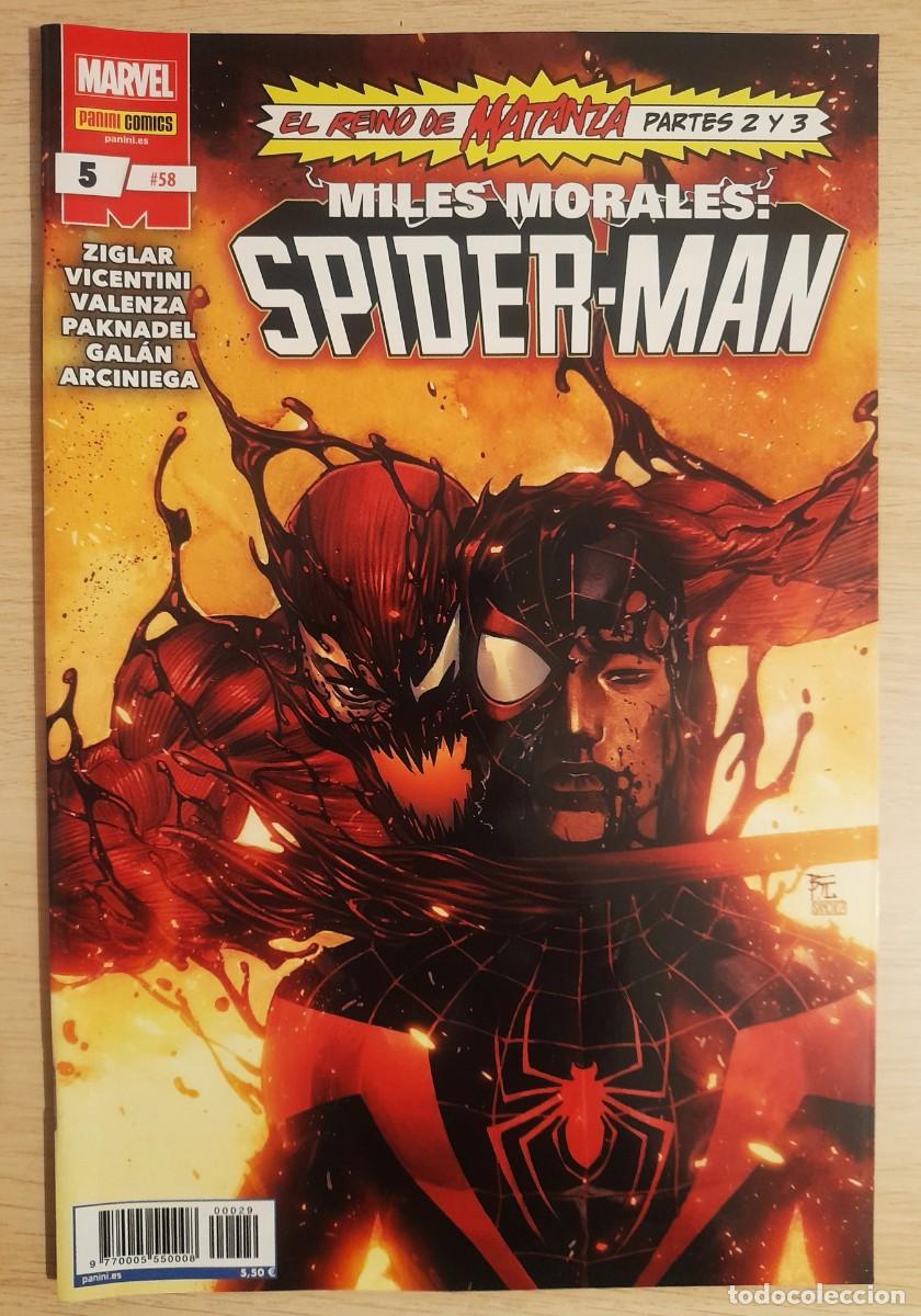 C&oacute;mics: Miles Morales : Spiderman n&ordm;5 / 58 - Marvel - Panini - Foto 1
