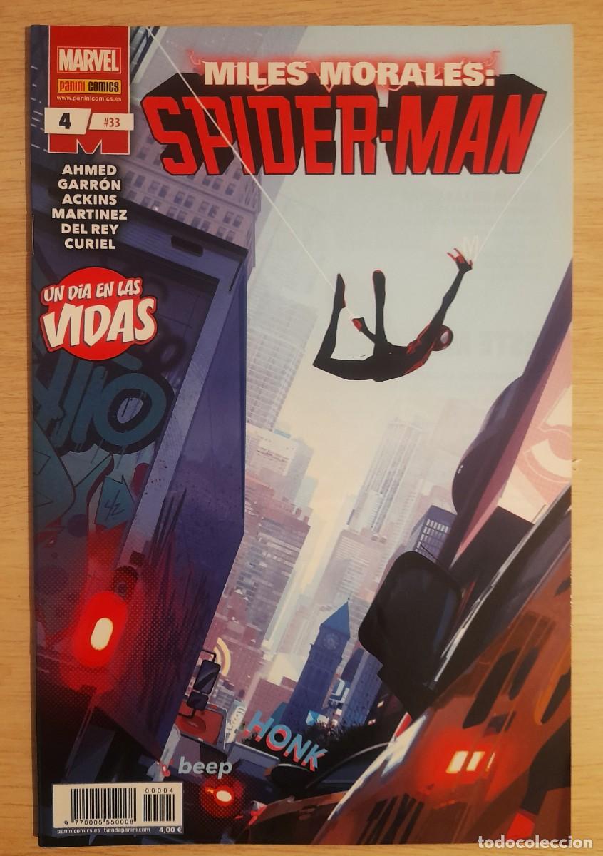 C&oacute;mics: Miles Morales : Spiderman n&ordm;4 / 33 - Marvel - Panini - Foto 1