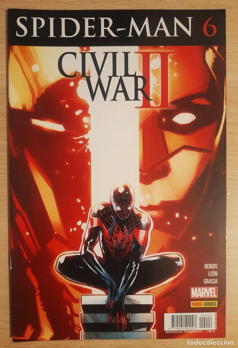 C&oacute;mics: Miles Morales : Spiderman n&ordm;6 - Marvel - Panini - Foto 1