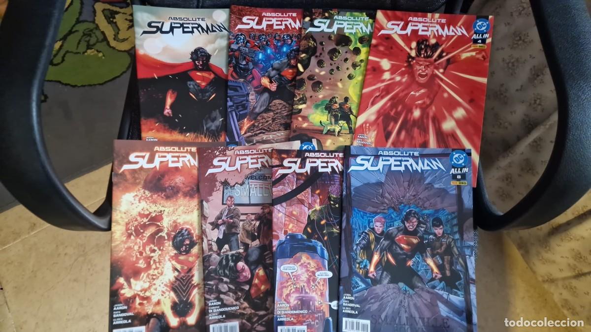 C&oacute;mics: ABSOLUTE SUPERMAN (LOTE 8 PRIMEROS N&Uacute;MEROS) - PANINI - DESCUENTO 15%&iexcl;&iexcl;&iexcl; - Foto 1