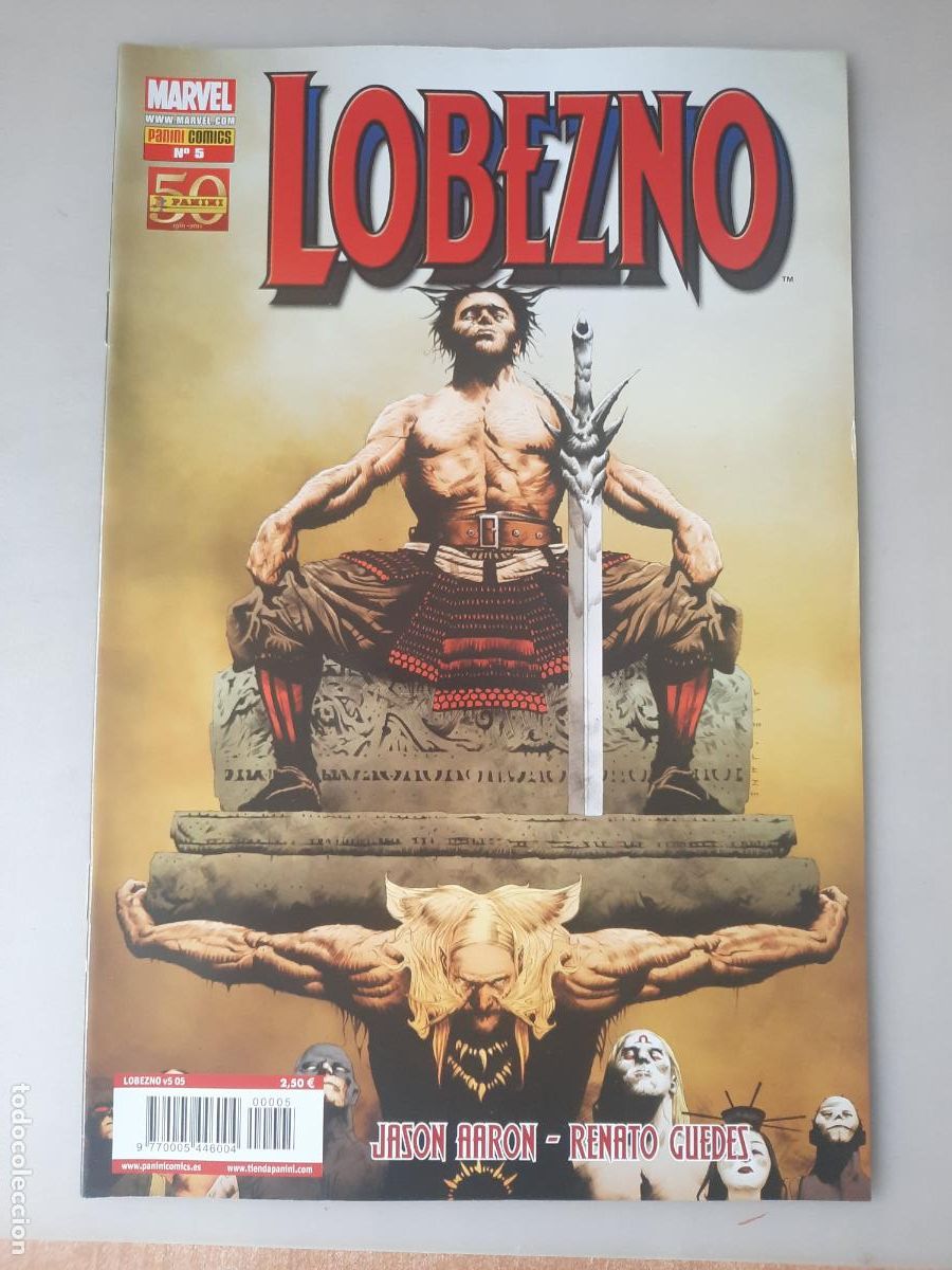 C&oacute;mics: LOBEZNO N&ordm; 5 V.5 - ED. PANINI - Foto 1