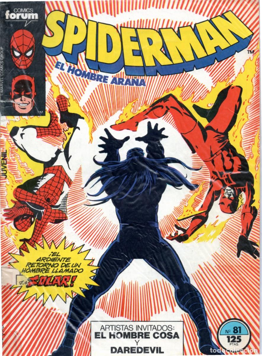 C&oacute;mics: C&Oacute;MIC ` SPIDERMAN &acute; N&ordm; 81 V1 MARVEL. ED.FORUM / PLANETA ( lodelscomics ) - Foto 1