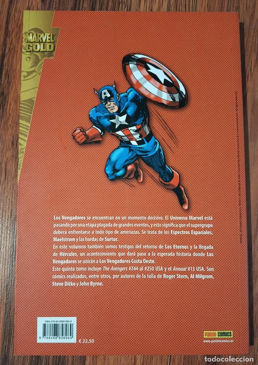 C&oacute;mics: LOS VENGADORES. CADENA DE MANDO. MARVEL GOLD - Foto 2