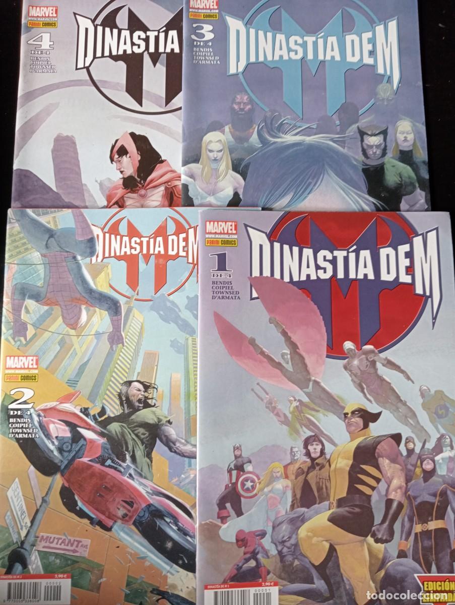 C&oacute;mics: DINASTIA DE M - COMPLETA 4 n&ordm;s - Foto 1