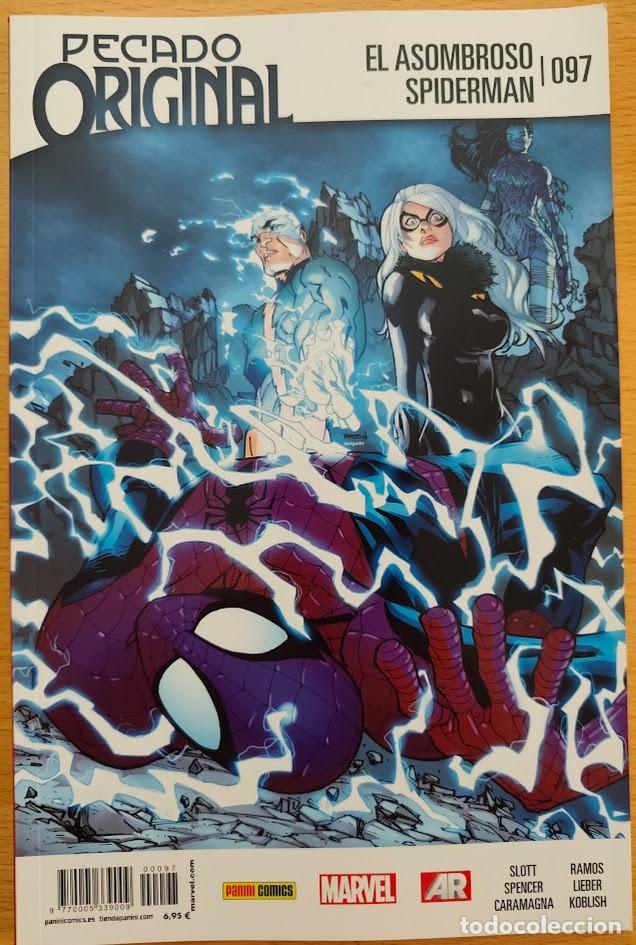 C&oacute;mics: ASOMBROSO SPIDERMAN VOL 7, 97. PECADO ORIGINAL. PANINI - Foto 1