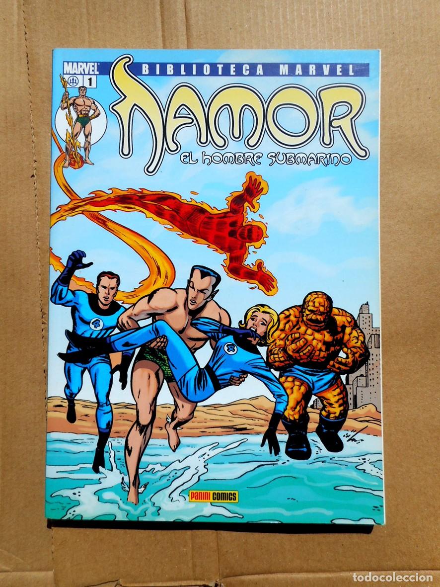 C&oacute;mics: BIBLIOTECA MARVEL NAMOR N&ordm;1 (PANINI-ENERO 2006) HOWARD CHAYKIN - BILL EVERETT - Foto 1