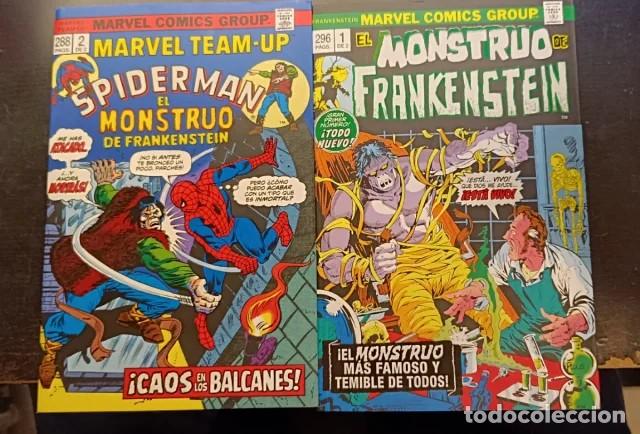C&oacute;mics: EL MONSTRUO DE FRANKENSTEIN. MARVEL LIMITED EDITION. 2 TOMOS PANINI. COMPLETA. - Foto 1