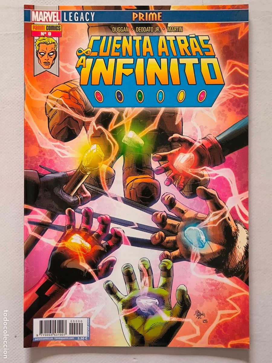 C&oacute;mics: CUENTA ATRAS A INFINITO N&ordm; 0 - MARVEL LEGACY - PRIME - PANINI (7M) - Foto 1