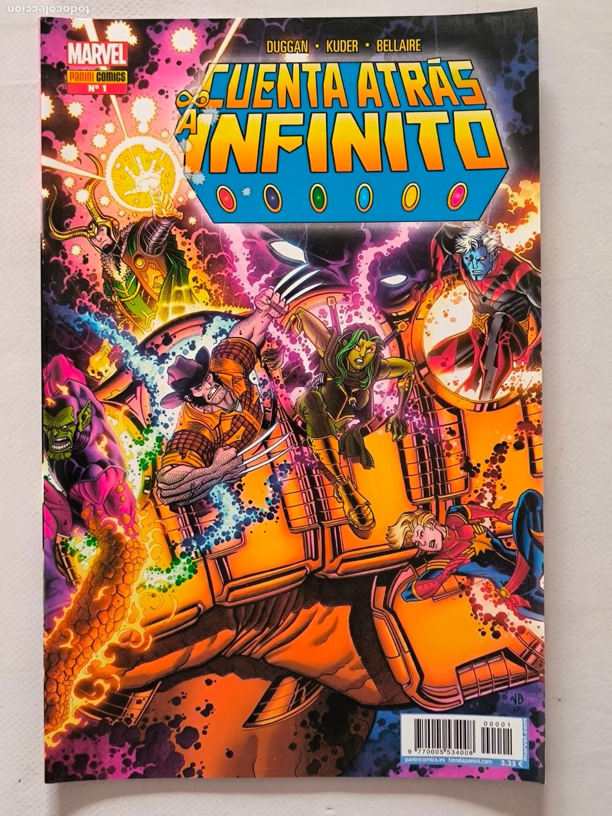 C&oacute;mics: CUENTA ATRAS A INFINITO N&ordm; 1 - MARVEL - PANINI (7M) - Foto 1