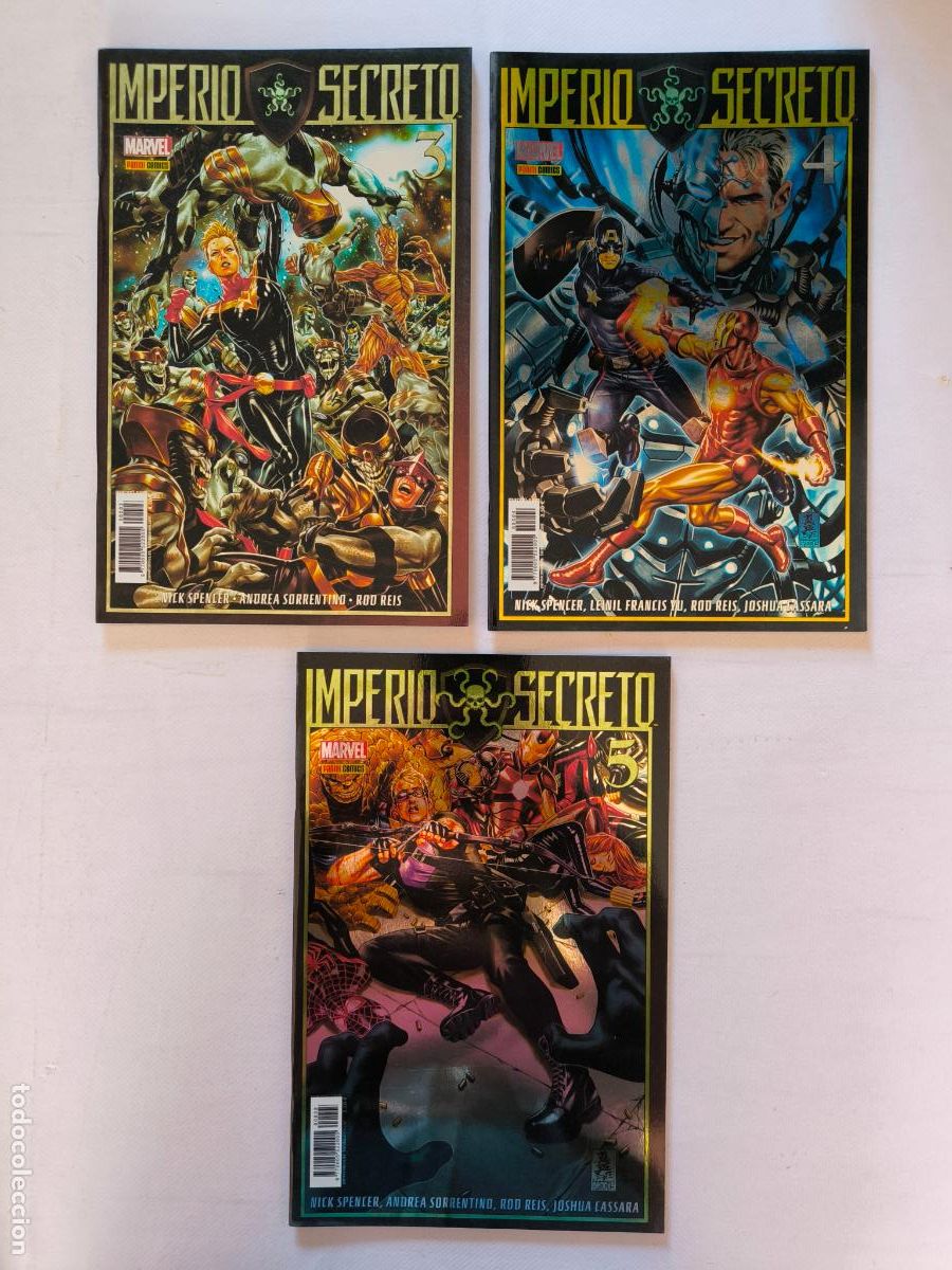 C&oacute;mics: IMPERIO SECRETO COMPLETA N&ordm; 0 A 10 - MARVEL - PANINI (7Gw) - Foto 3