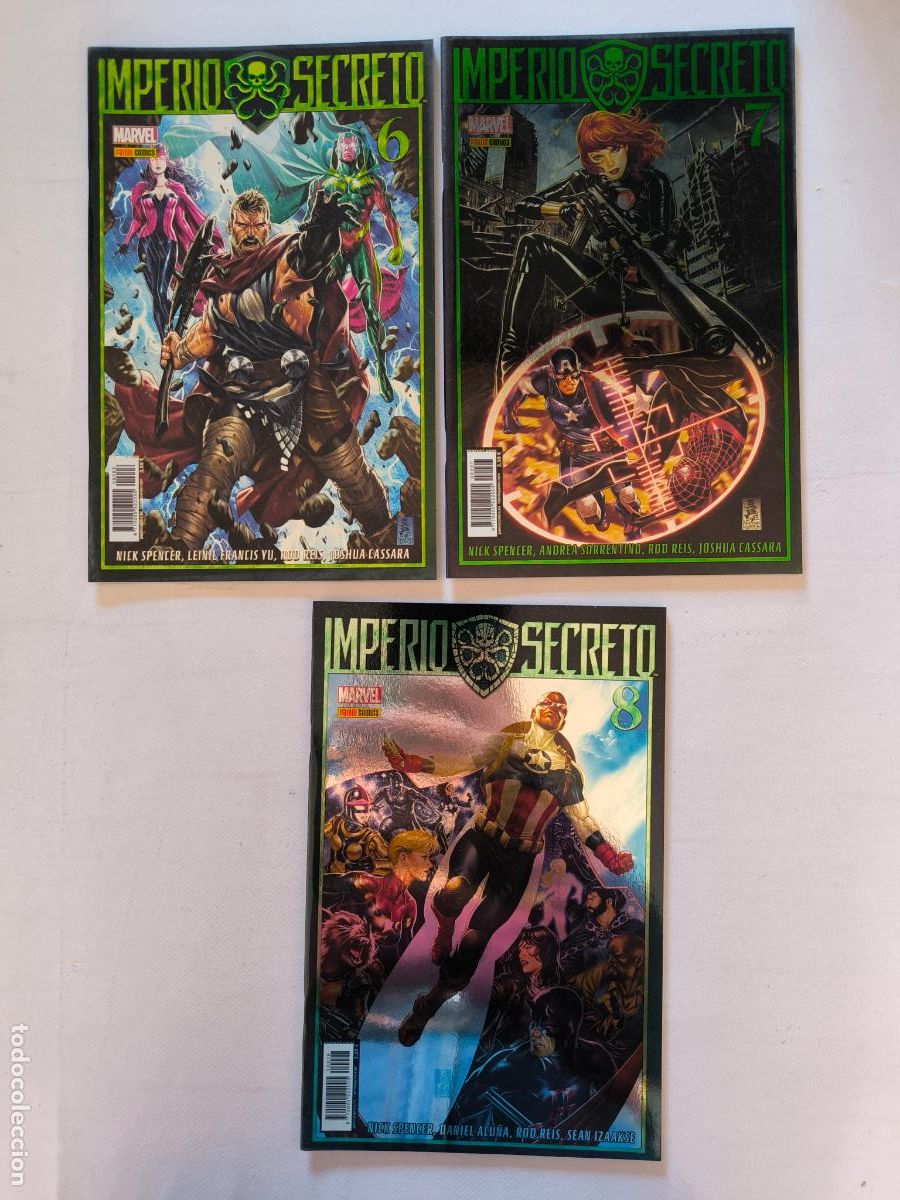 C&oacute;mics: IMPERIO SECRETO COMPLETA N&ordm; 0 A 10 - MARVEL - PANINI (7Gw) - Foto 4