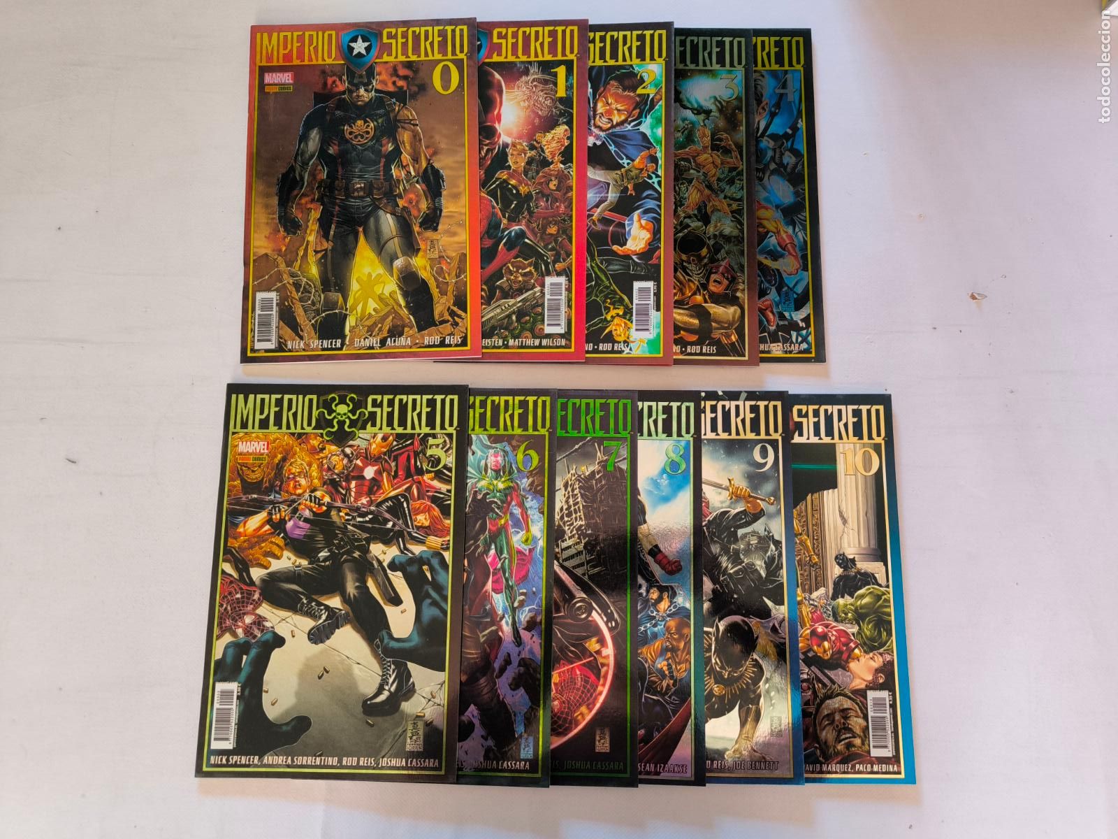 C&oacute;mics: IMPERIO SECRETO COMPLETA N&ordm; 0 A 10 - MARVEL - PANINI (7Gw) - Foto 1