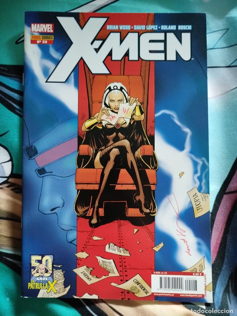 C&oacute;mics: X Men 23. Panini. Dedicado por David L&oacute;pez - Foto 1