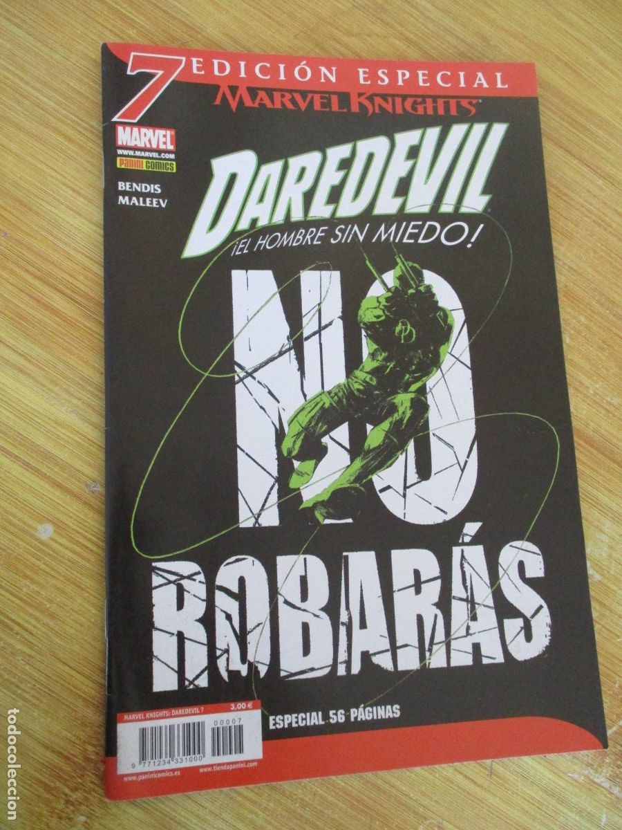 C&oacute;mics: EDICI&Oacute;N ESPECIAL-MARVEL KNIGTHS-DAREDEVIL, N&ordm;. 7 - PANINI - Foto 1