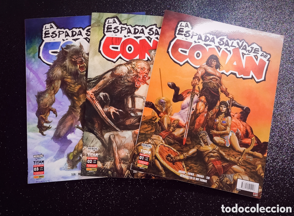 C&oacute;mics: La espada salvaje de Conan 1-3 - Foto 1
