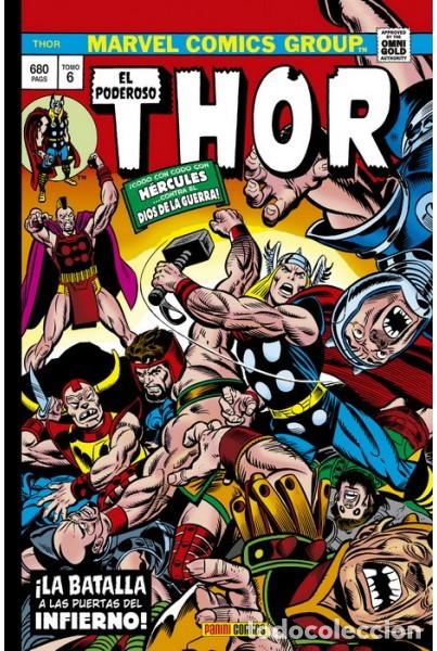 C&oacute;mics: EL PODEROSO THOR 6 &iexcl;LA BATALLA A LAS PUERTAS DEL INFIERNO! (MARVEL GOLD) PANINI - Foto 1