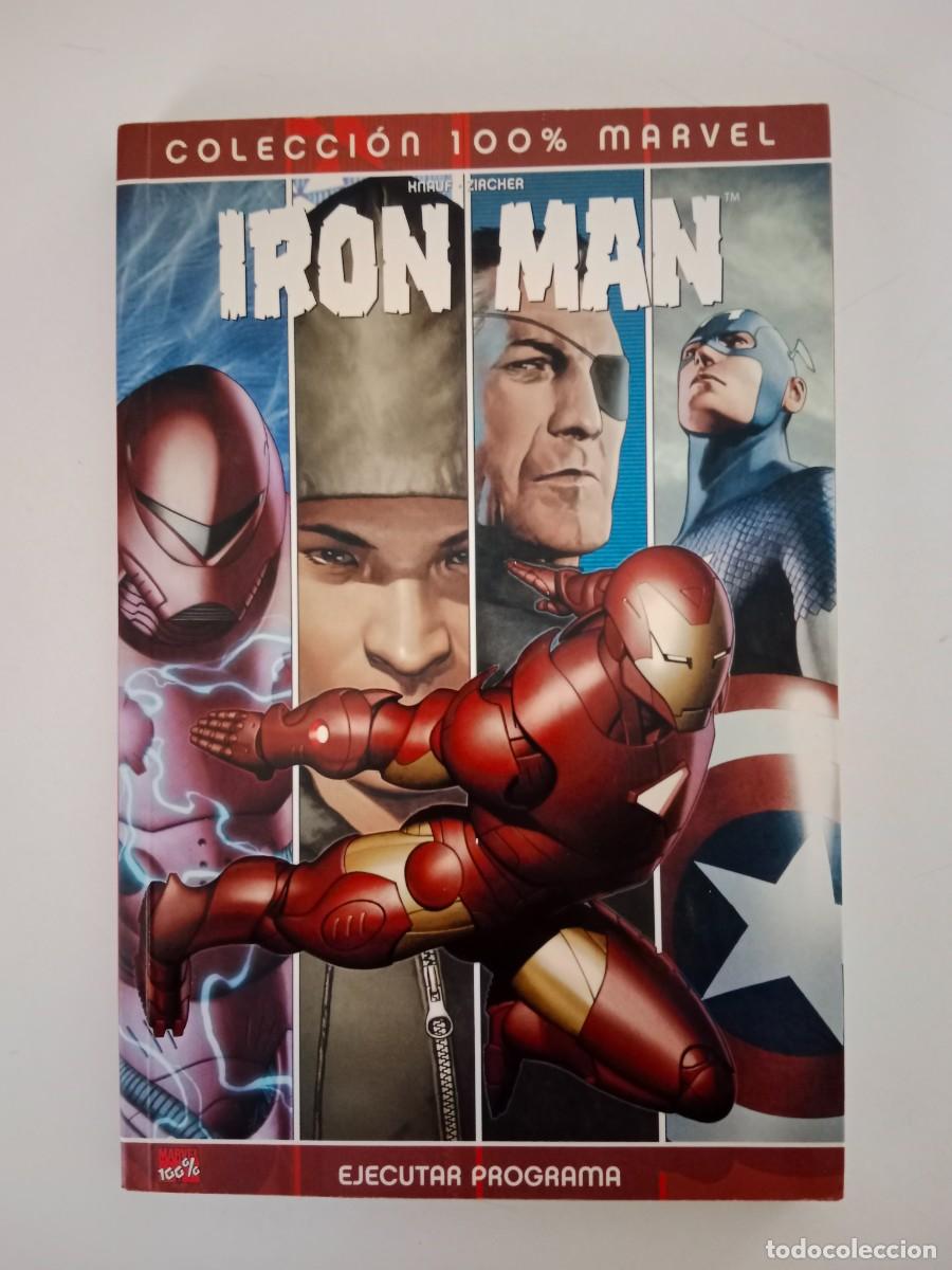 C&oacute;mics: COLECCI&Oacute;N 100% MARVEL. IRON MAN. EJECUTAR PROGRAMA. - Foto 1