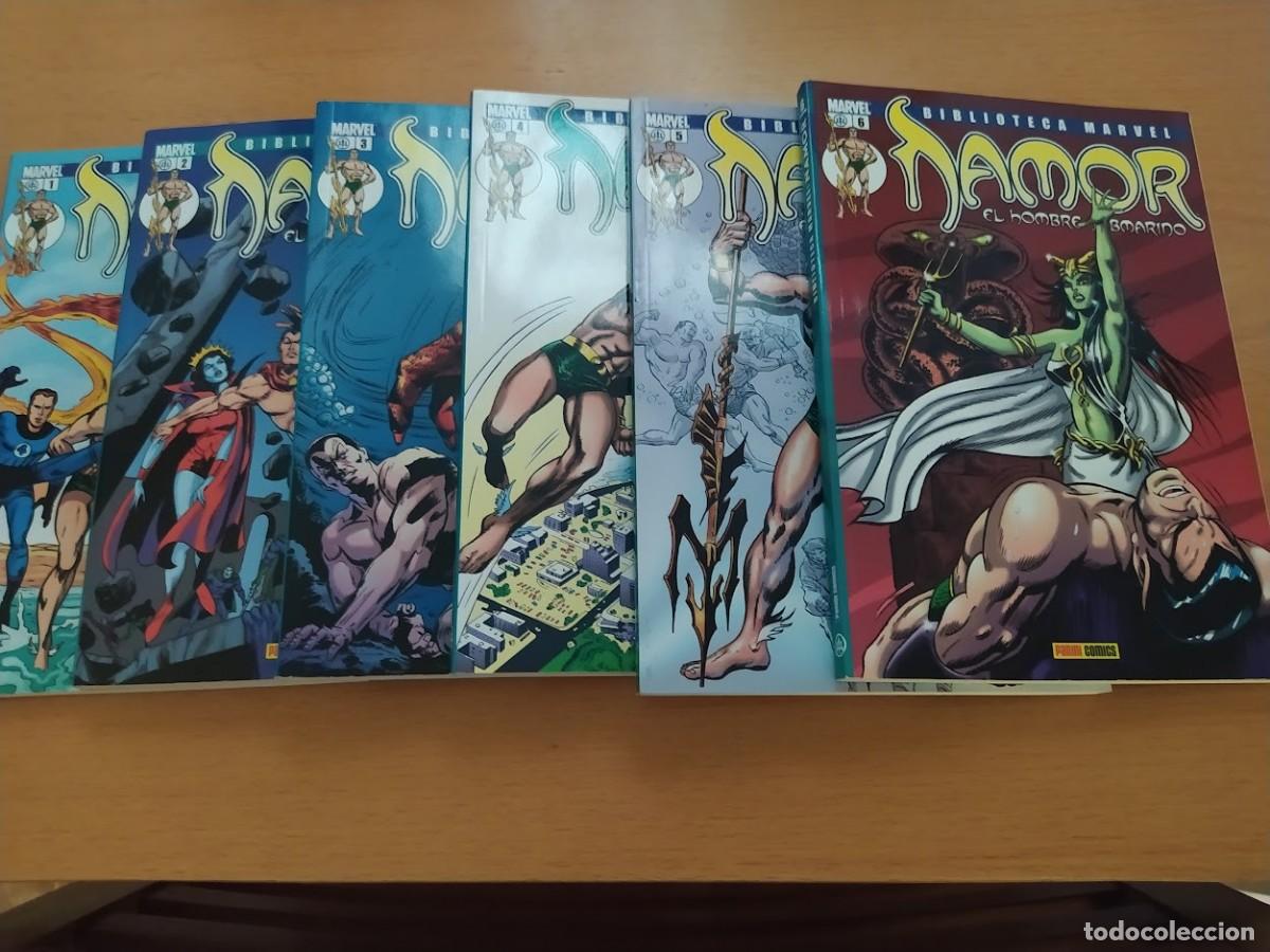 C&oacute;mics: NAMOR, BIBLIOTECA MARVEL, 6 PRIMEROS NUMEROS - Foto 3