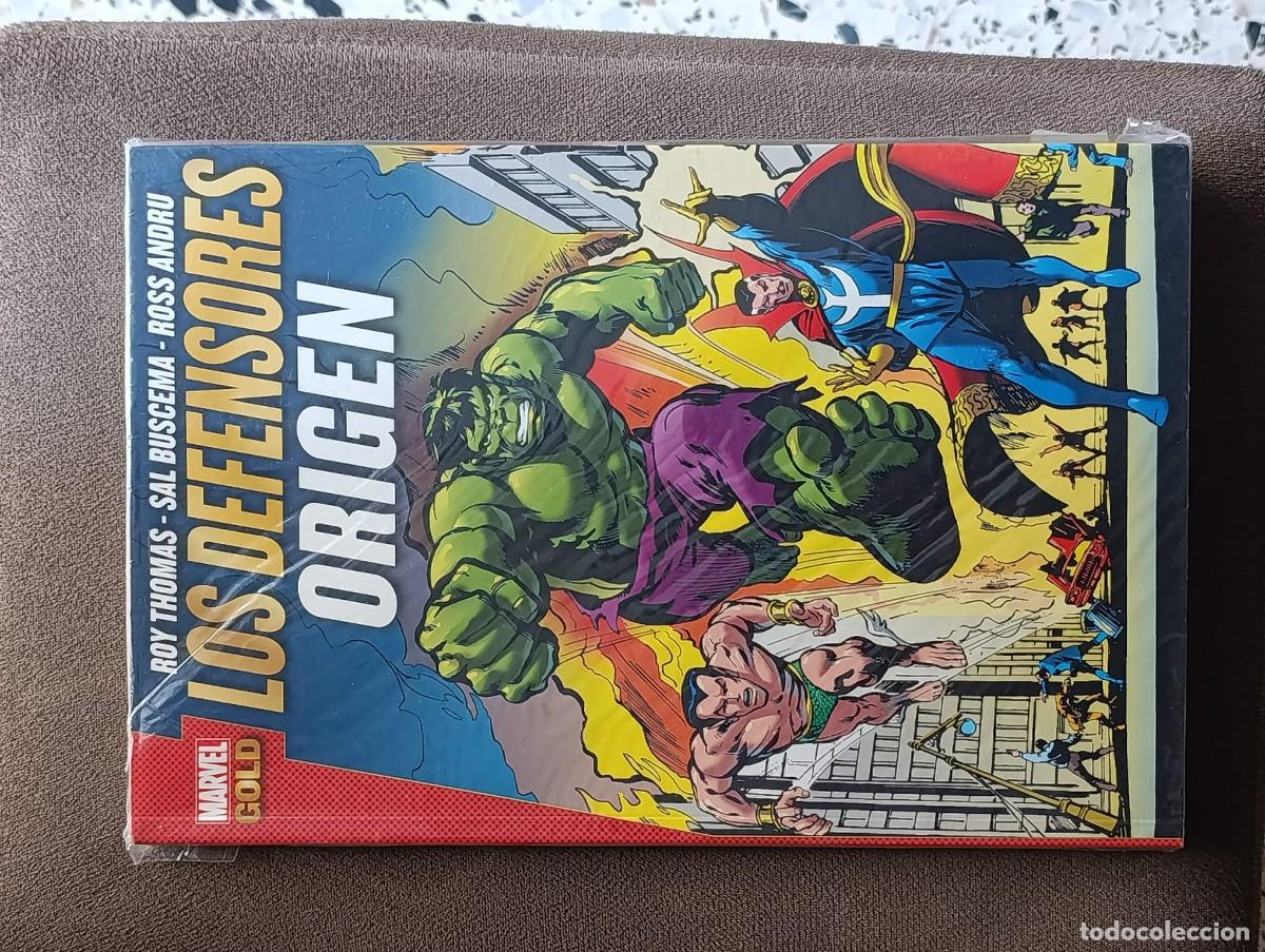 C&oacute;mics: MARVEL GOLD LOS DEFENSORES 5 TOMOS - Foto 2