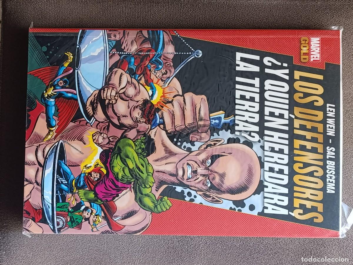 C&oacute;mics: MARVEL GOLD LOS DEFENSORES 5 TOMOS - Foto 6