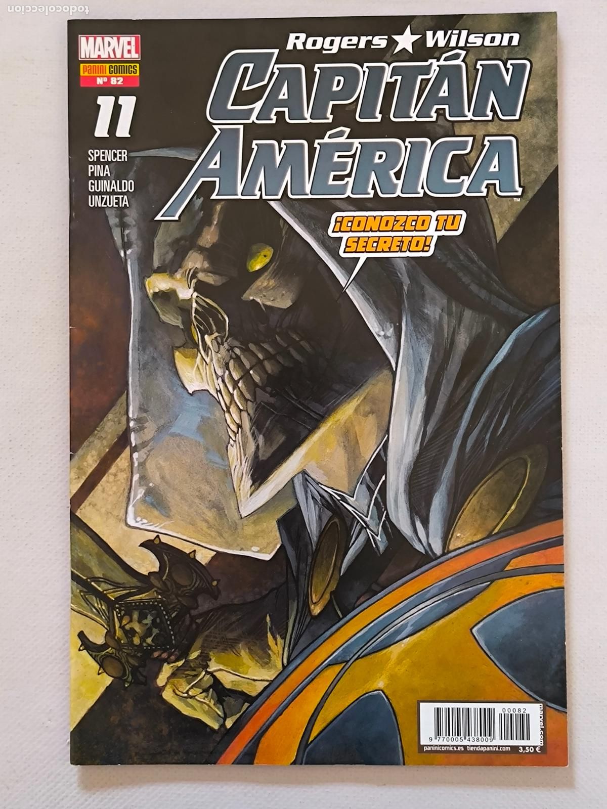 C&oacute;mics: CAPITAN AMERICA N&ordm; 82 / N&ordm; 11 - MARVEL - PANINI (II) - Foto 1