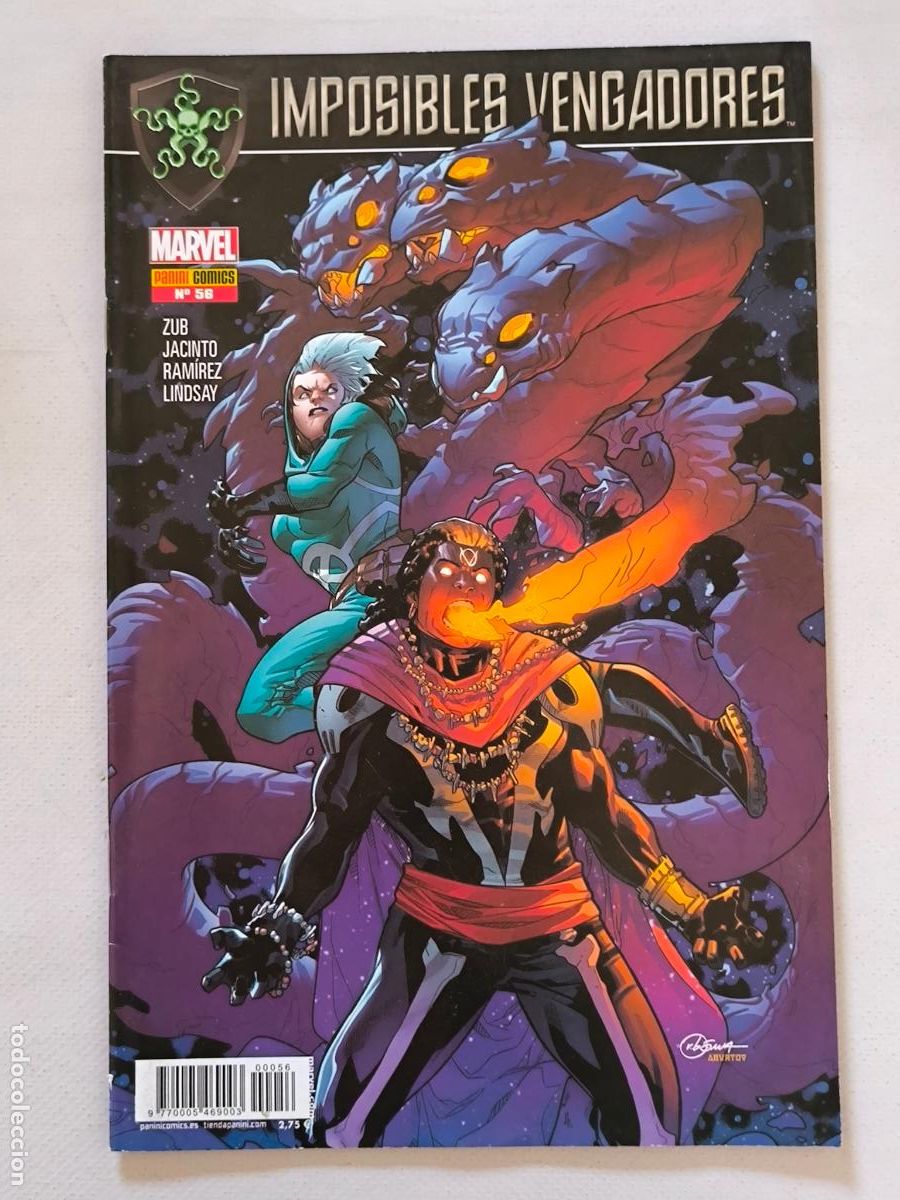 C&oacute;mics: IMPOSIBLES VENGADORES N&ordm; 56 - MARVEL - PANINI (Y2) - Foto 1